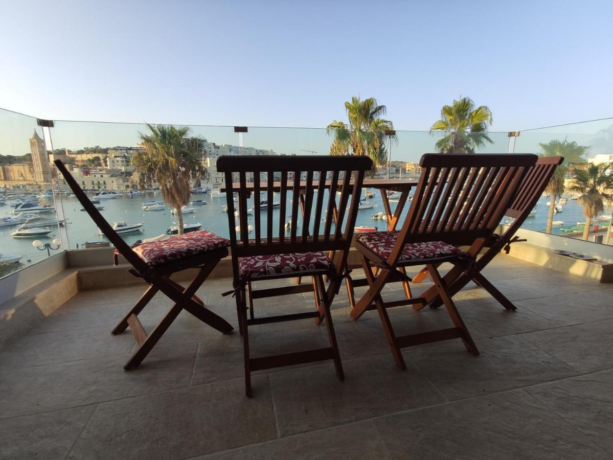 Aquamarine Sea Front Apartments - Second Floor Marsaskala Dış mekan fotoğraf